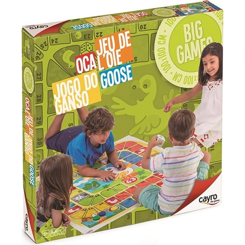 Cayro Giant Goose brætspil til børn 100 x 100 cm