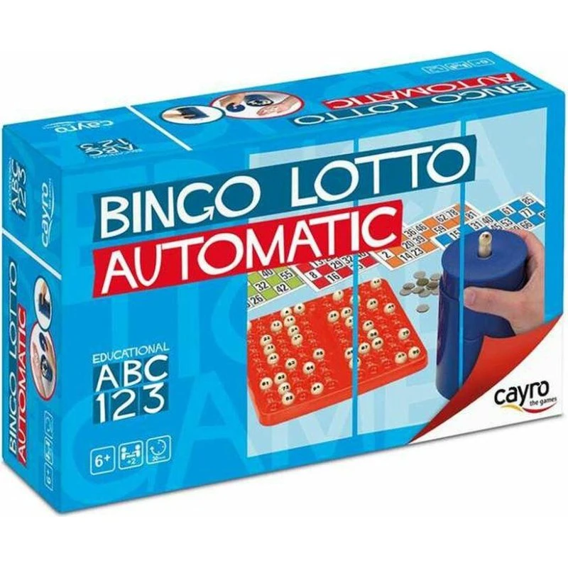 Cayro Automatisk Lotto - Bingo brætspil til børn
