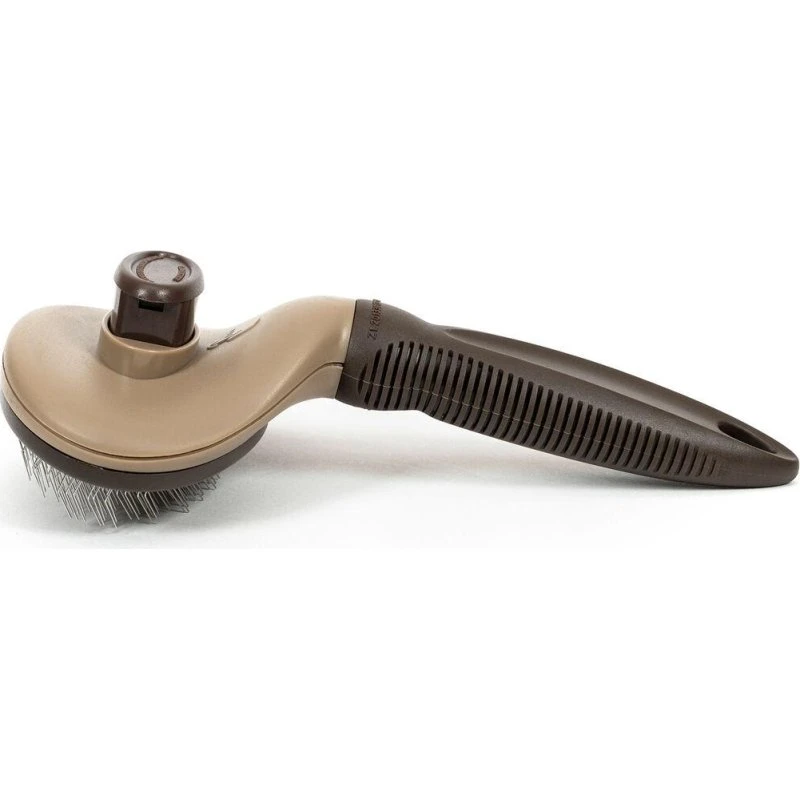 Gloria hundebørste plastik til mellemstore/store hunde, str.11