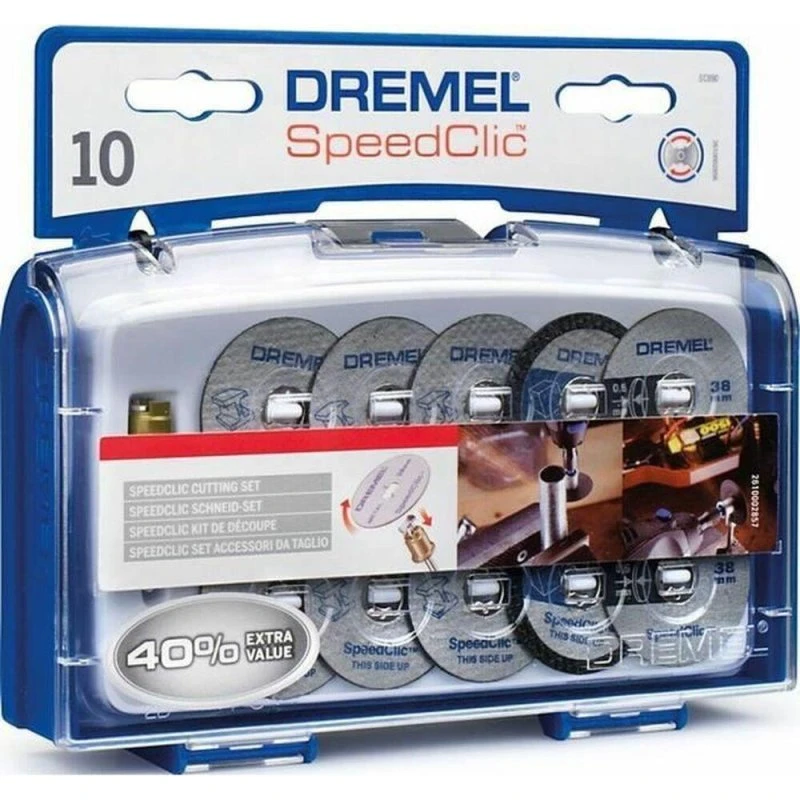 Dremel SpeedClic skæreskiver 10 stk (2615S690JA)