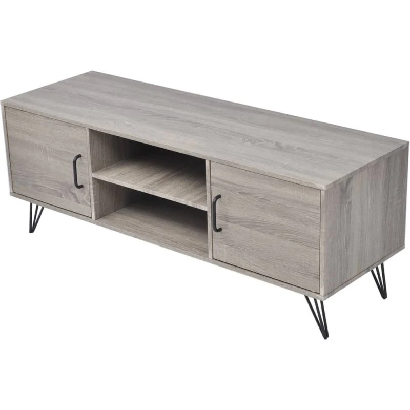 vidaXL TV-bord 120x40x45 cm - grå