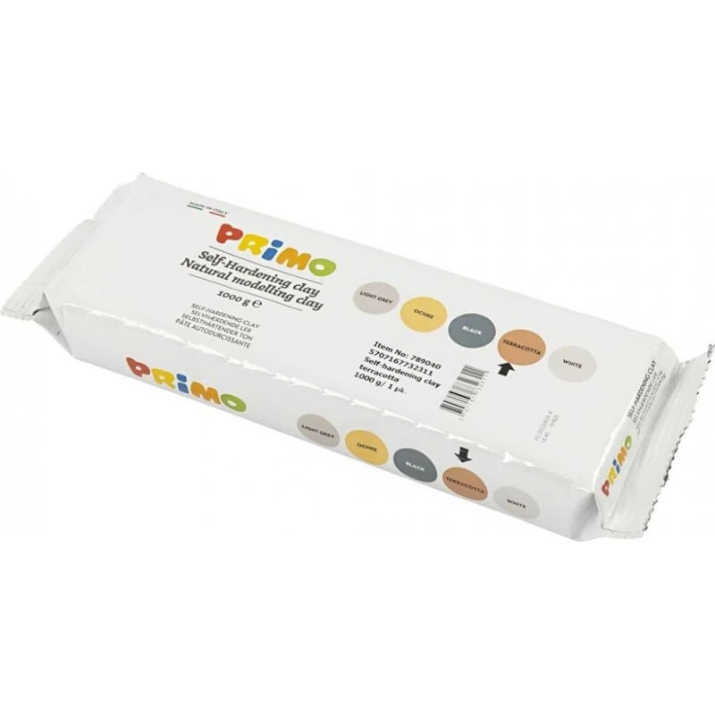 Selvhærdende ler, terrakotta 1 kg