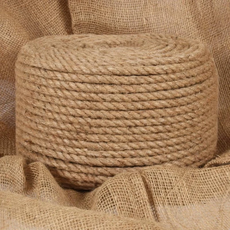 vidaXL reb 100 % jute 14 mm 100 m