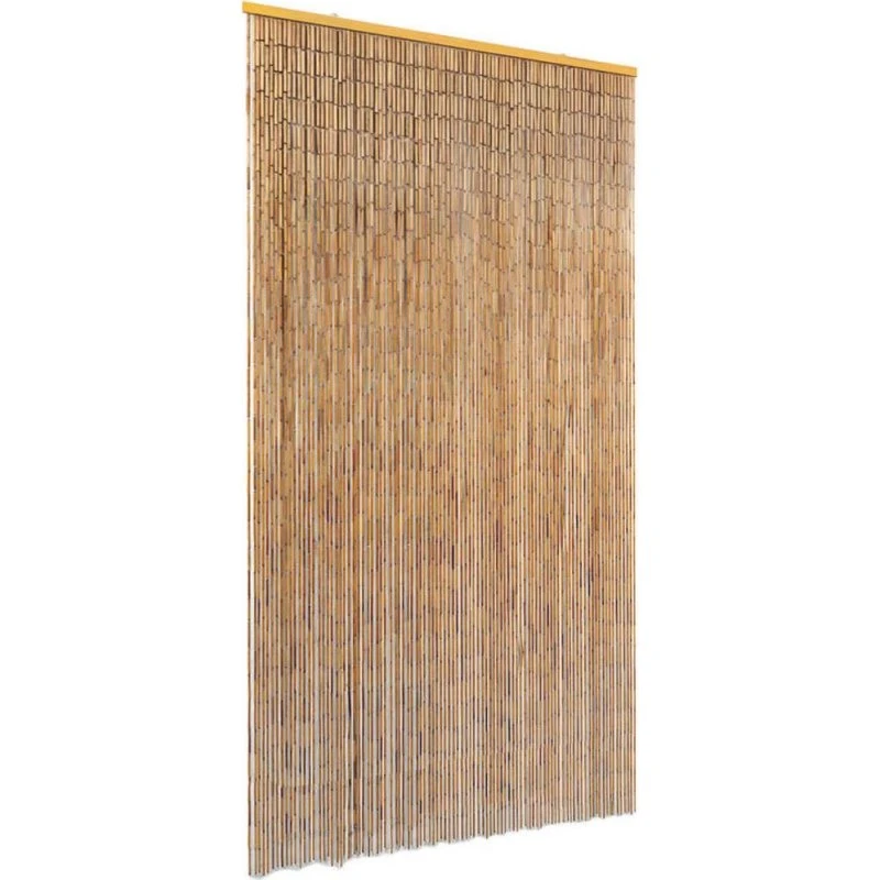 vidaXL insektgardin i bambus 100 x 220 cm, brun