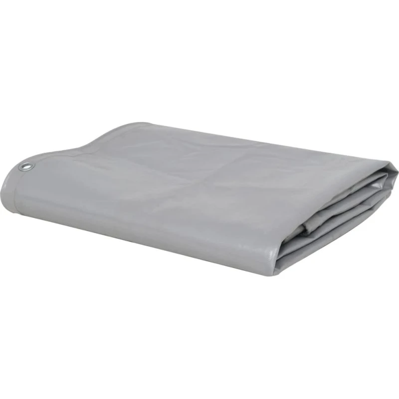 vidaXL presenning 650 g/m² 3x4 m - grå