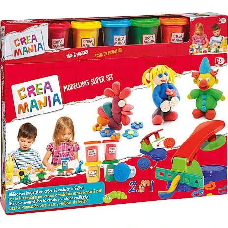 Modellervoks legesæt til børn (Fra 3 år)