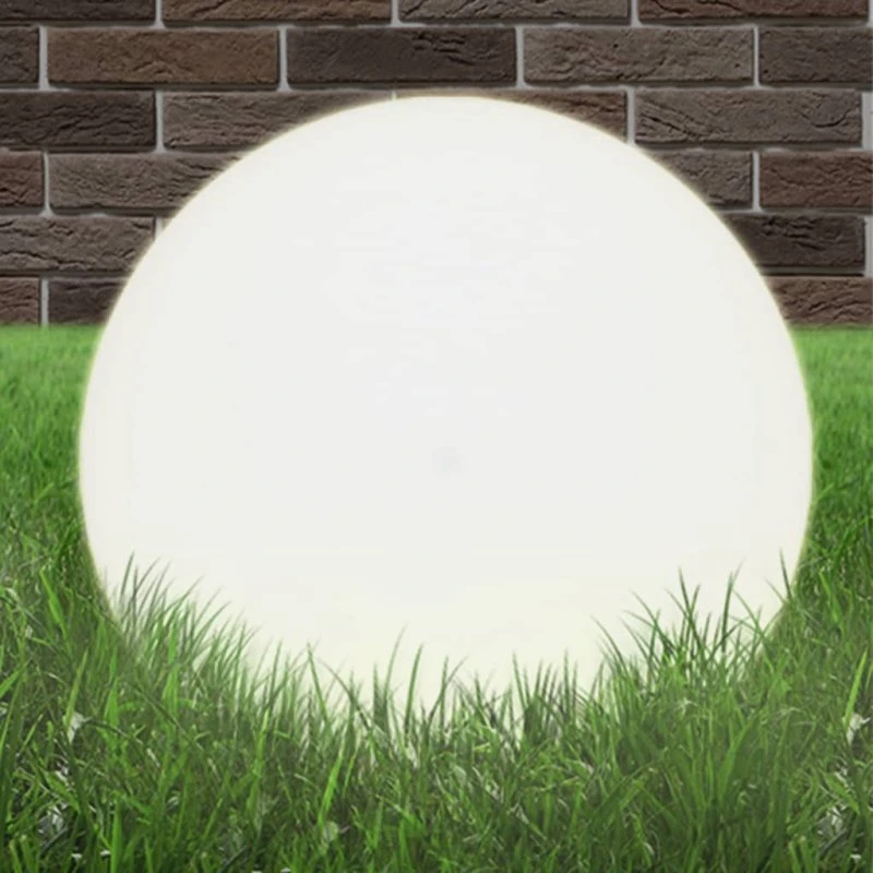 vidaXL LED-kuglelampe 50 cm PMMA - hvid, E27