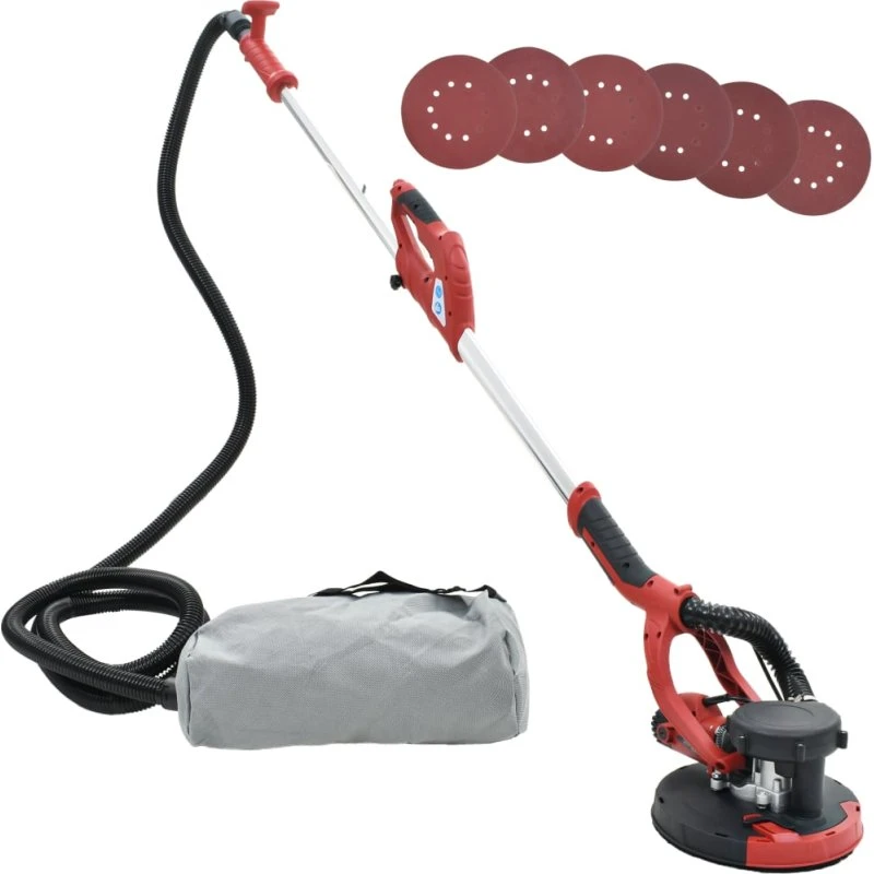 vidaXL slibemaskine til gipsvæg med støvsugerfunktion 750 W