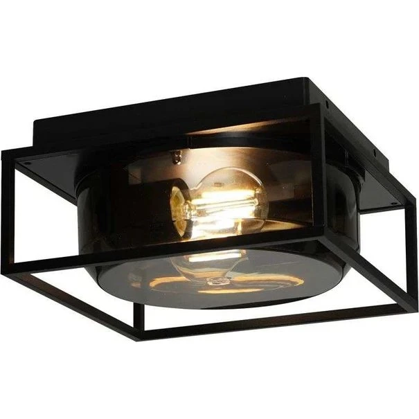 Nordlux Griffin Udendørs loftlampe - røgfarvet