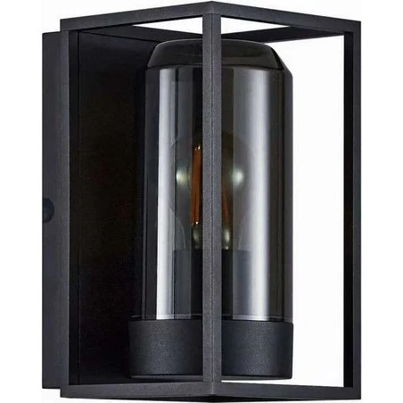 Nordlux Griffin Udendørs væglampe – røgfarvet