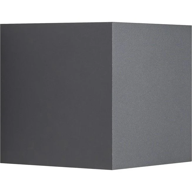 Nordlux Milda Kubi udendørs væglampe Antracit