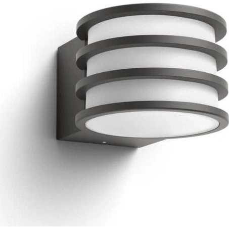 Philips Hue Lucca udendørs væglampe Antracit 9,5W