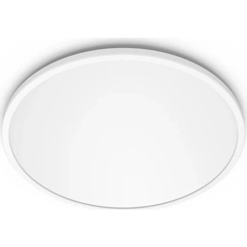 Philips SuperSlim loftlampe Ø24,5 cm hvid IP44 2700K