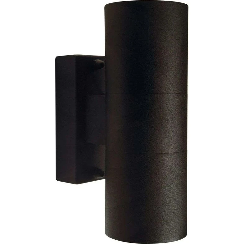 Nordlux Tin Double væglampe udendørs, sort