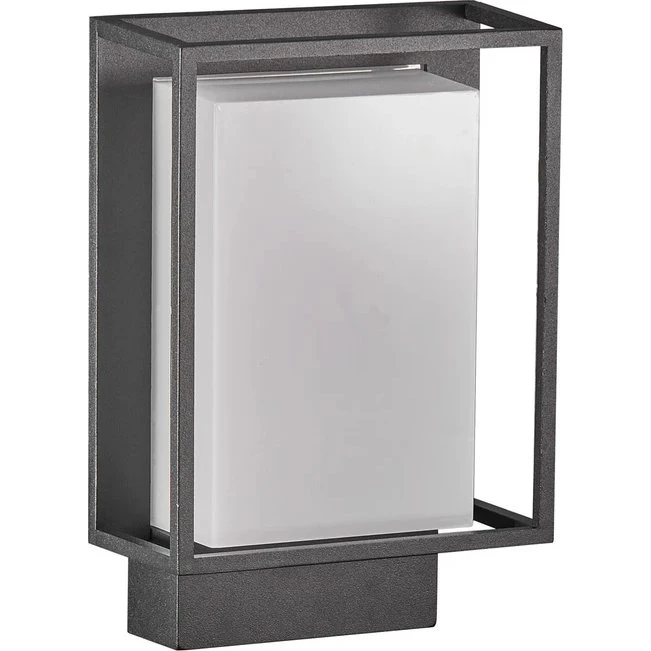 Nordlux Nestor Væglampe Sort – Integreret LED, IP44