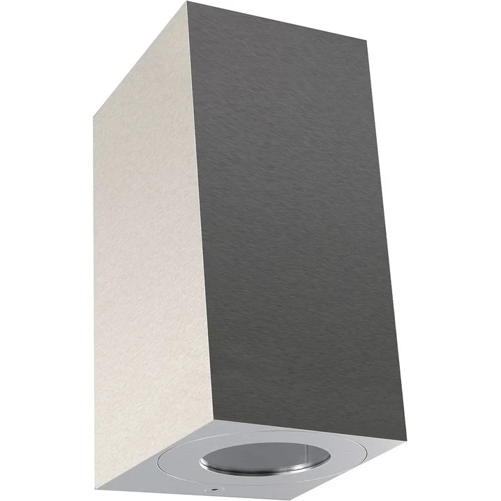Nordlux Canto Maxi Kubi 2 væglampe, galvaniseret