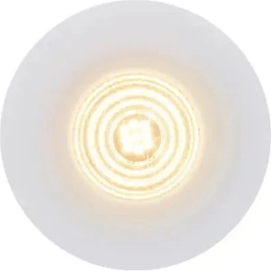 Nordlux Starke indbygningsspot, hvid