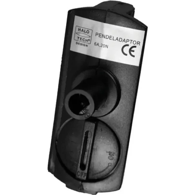 Halo Design Pendeladapter til Halo-Track, sort - 720576