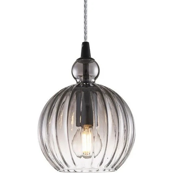 Halo Design Ball Ball Pendel Ø15 Smoke, E14