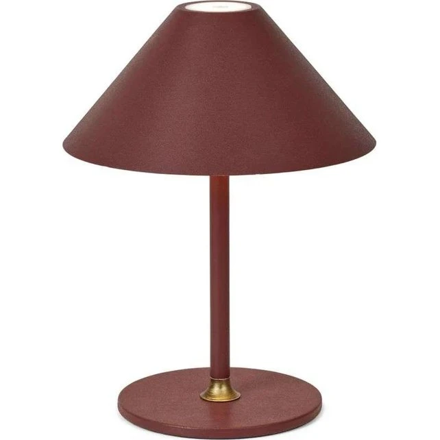Halo Design Hygge Portable bordlampe Ø19 Maroon