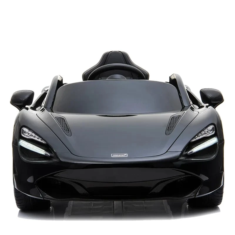 NORDIC PLAY McLaren 720S 12V elbil, sort, lædersæde