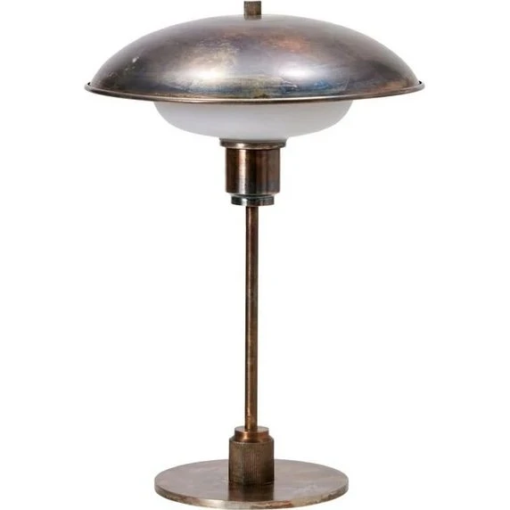 House Doctor Boston Bordlampe Antique Brown H42 cm