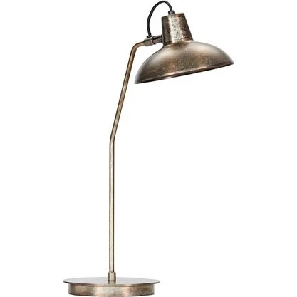 House Doctor Desk bordlampe antik brun H51 Ø18 cm
