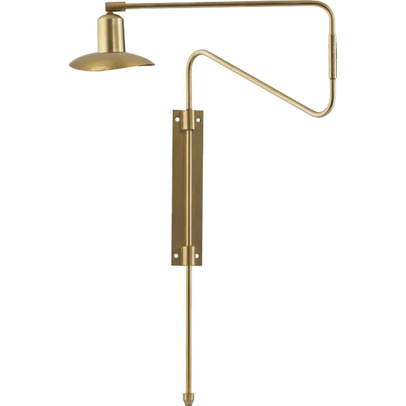 House Doctor Swing væglampe - Messing