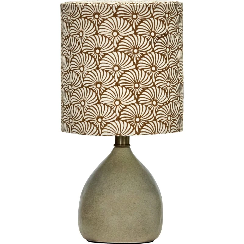 House Doctor Flores bordlampe – sand keramisk base