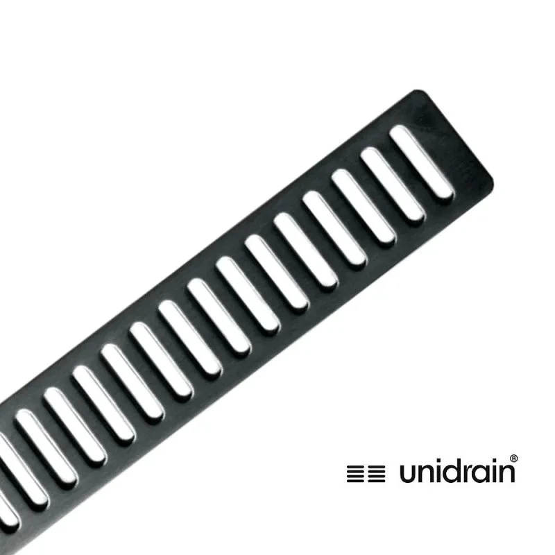 Unidrain Rist Column 1000 mm børstet rustfrit stål
