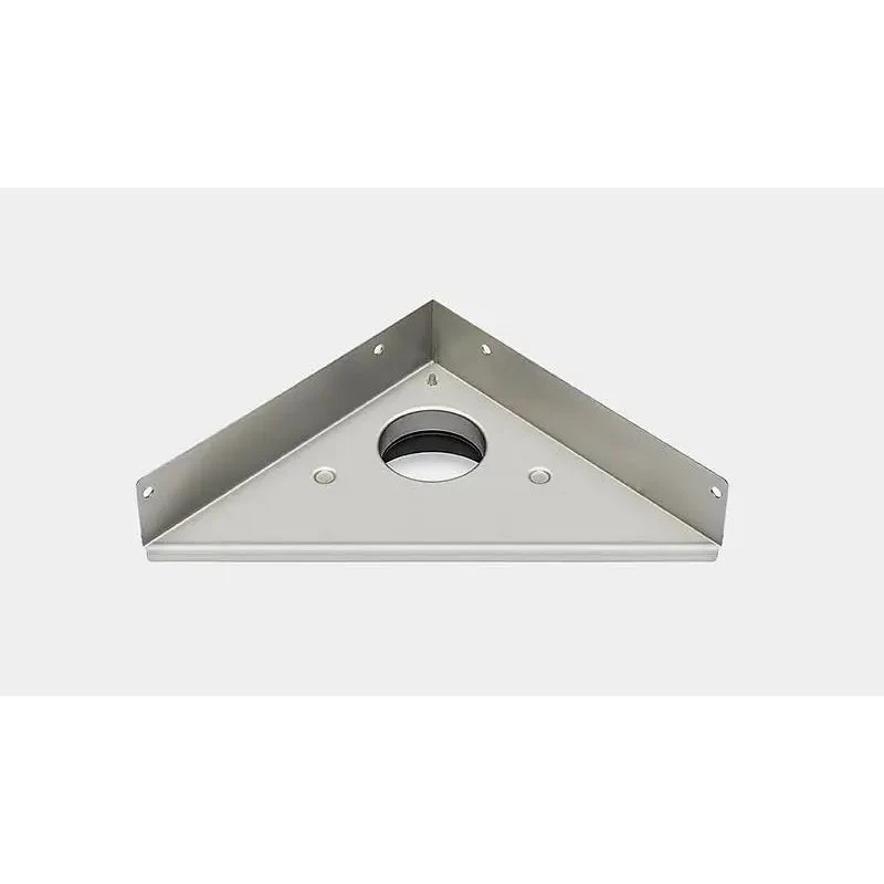 Unidrain Hjørneafløbsarmatur 2011 i rustfrit stål 377×267 mm