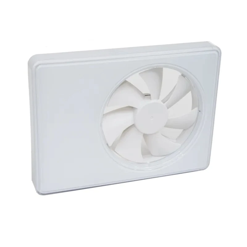 Duka Smart Fan ventilator, fugt- og tidsstyrt Ø100/125 mm, hvid