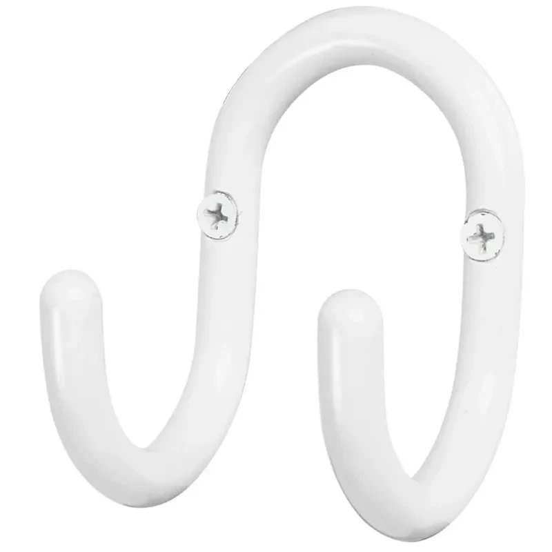 Home-it Dobbelt frakkekrog 6×6×8 cm – hvid