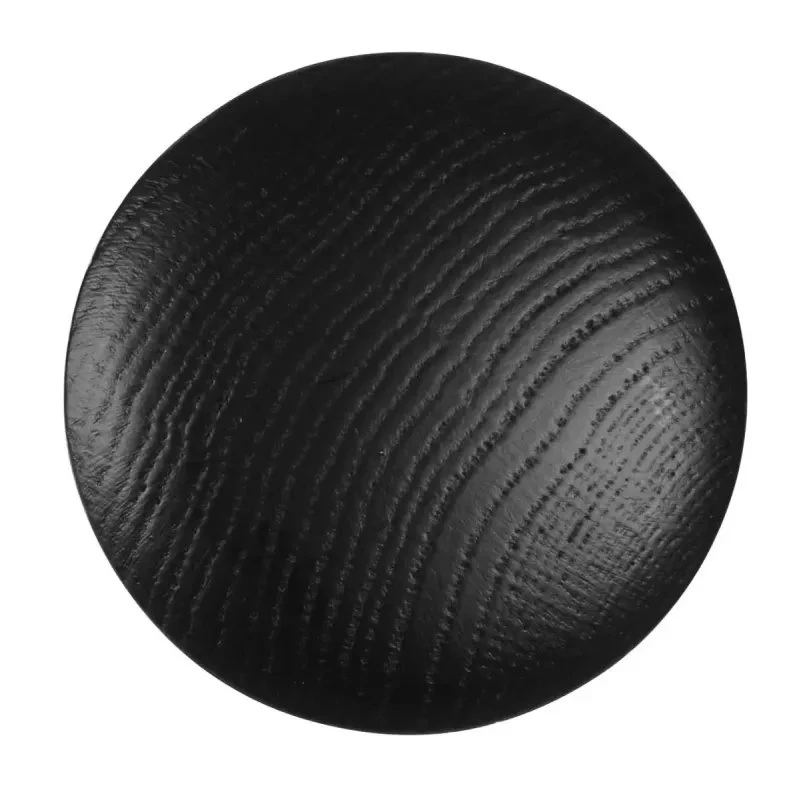 Home-it Træknop Ø75 mm – sort egetræ