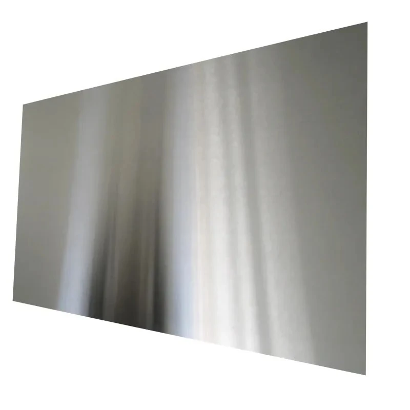 Home-it Stænkplade firkantet 90x45 cm børstet rustfrit stål