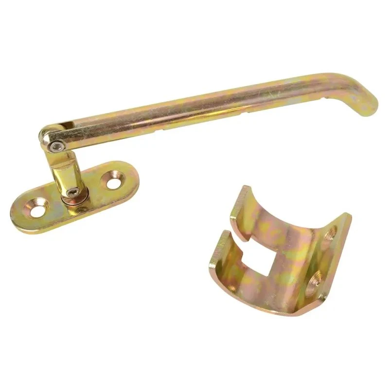 Home-it Vinduessikringsbeslag med skruer, gulkromat