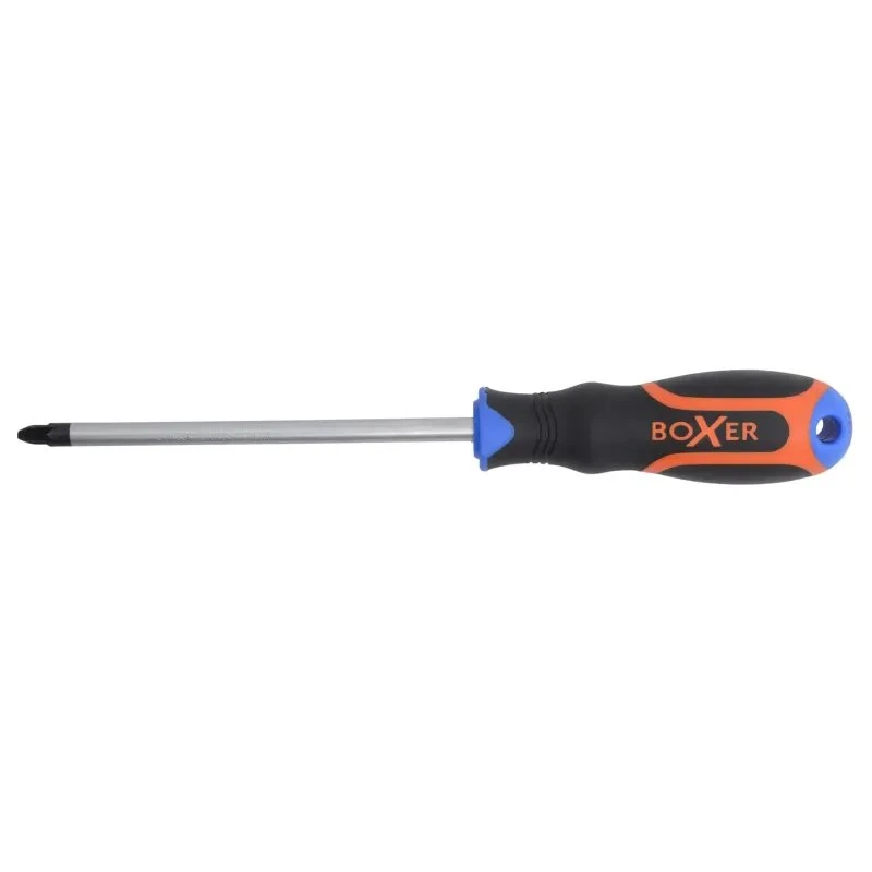 Boxer PZ3 stjerneskruetrækker 150 mm, CR.V stål, TPR-greb