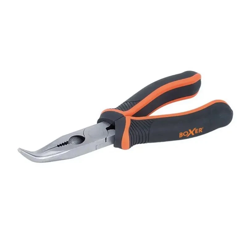 Boxer buet fladtang 200 mm, krom-vanadium, sort/orange