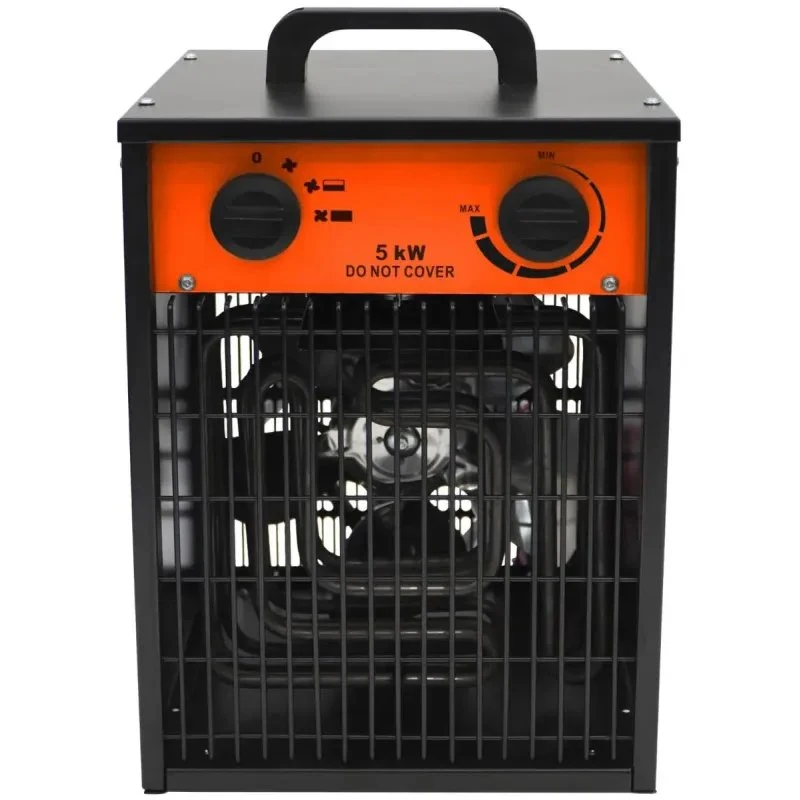 Home-it industrivarmeblæser 400 V 5000 W, 3 trin