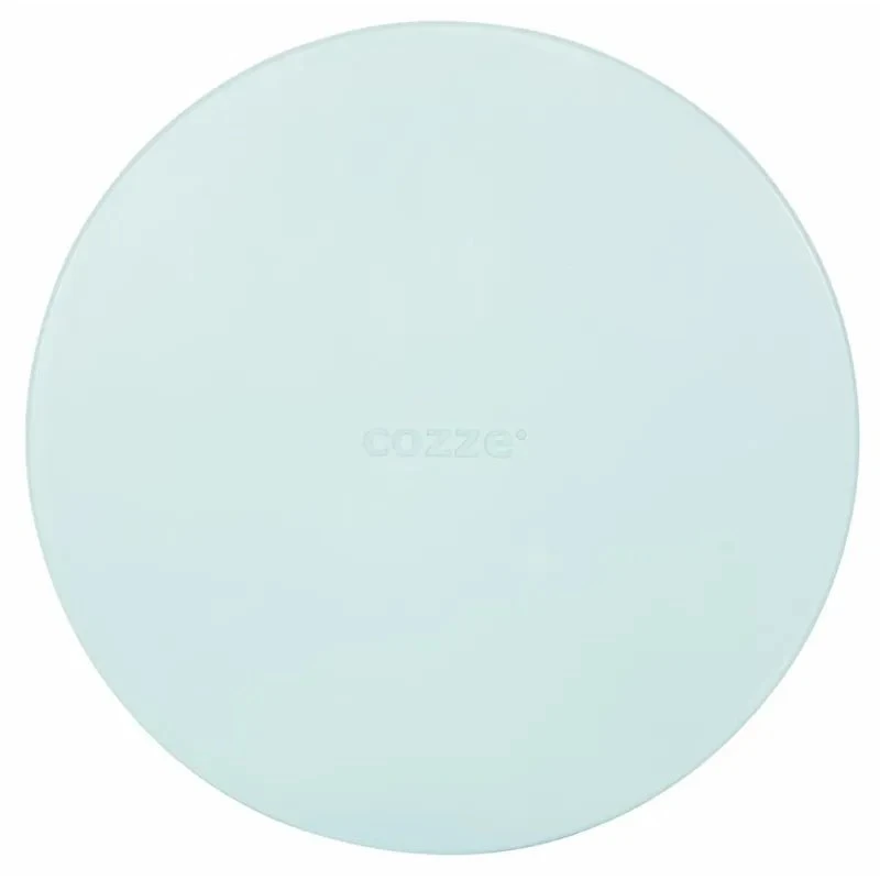 Cozze pizzabræt i plast Ø350x10 mm, lys blå