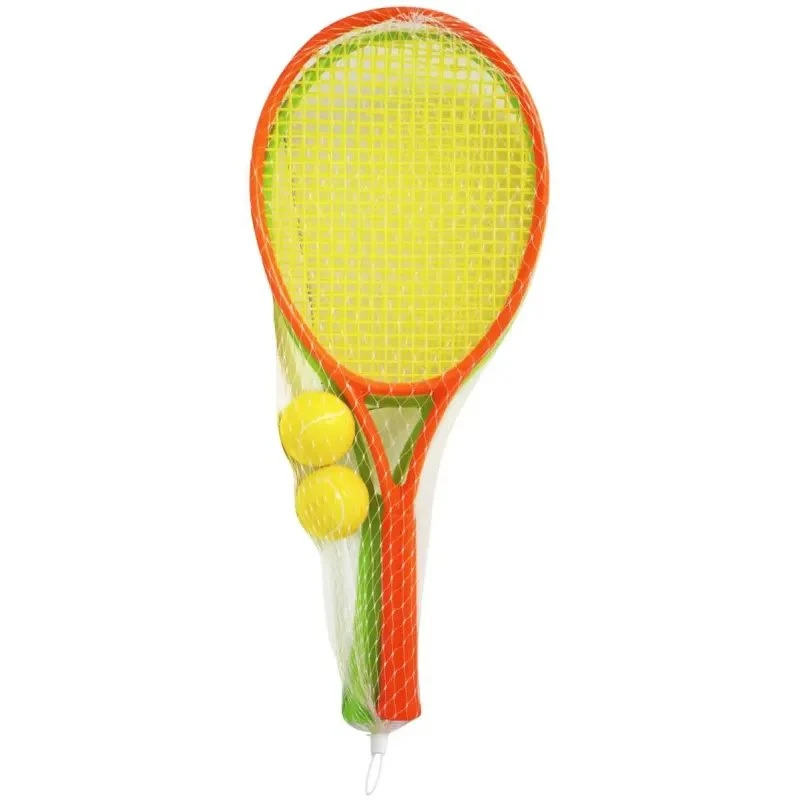 Play-it tennissæt 2 ketsjere + 2 bolde (57x24 cm)