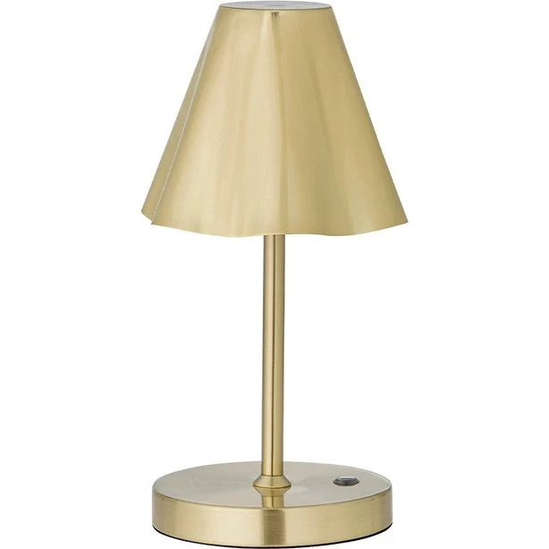 Bloomingville Lianna LED genopladelig bordlampe - messing