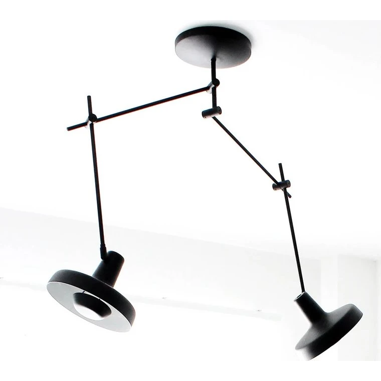 GRUPA Arigato Loftlampe Dobbelt - Sort