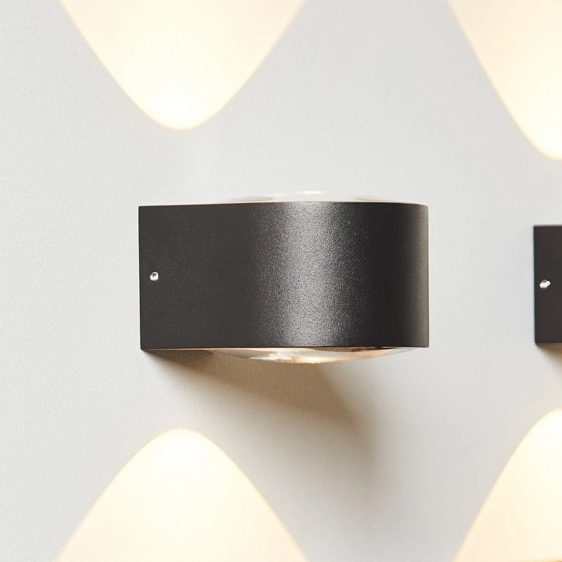 LOOM Design Frey Væglampe Black IP65 - LED