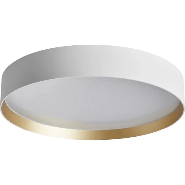 LOOM DESIGN Lucia 45 loftlampe Ø45 cm - Hvid/guld