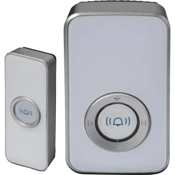 TREND Dørklokke DESIGN plug-in hvid (230V)