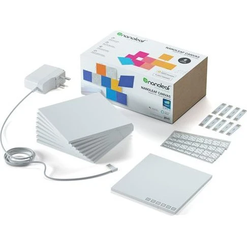 Nanoleaf Canvas Starter Kit 9-paneler (150×150 mm)