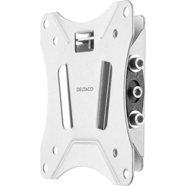 DELTACO OFFICE vægbeslag til tablet VESA 75/100, hvid