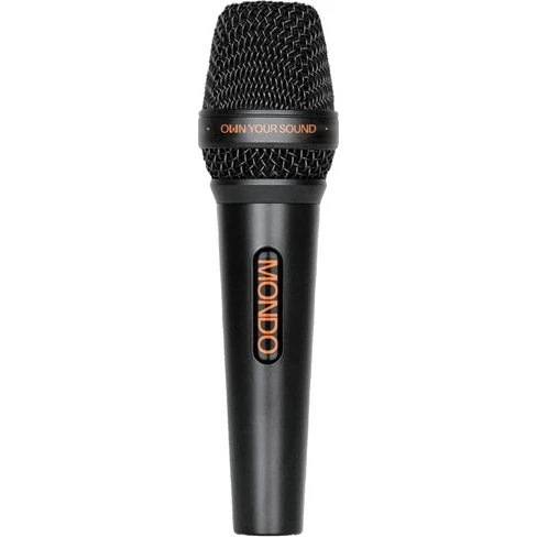 Mondo Microphone Black – kabelmikrofon til højttaler