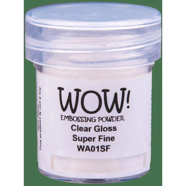 WOW! Embossing Powder Super Fine Clear Gloss 15 ml